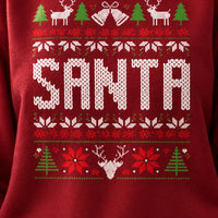 Custom Couple Christmas Sweatshirt, Funny Ugly Holiday Matching, Choose Your Design, Boyfriend Girlfriend Xmas Gift