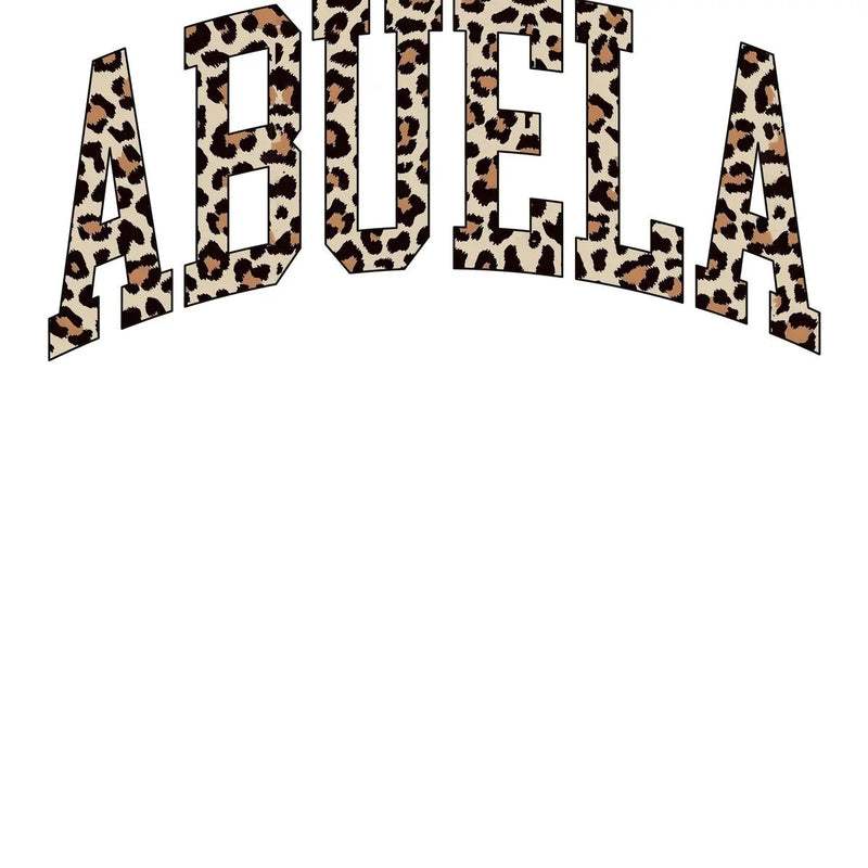 Personalized Mama Sweatshirt, Leopard Print Varsity – ABUELA