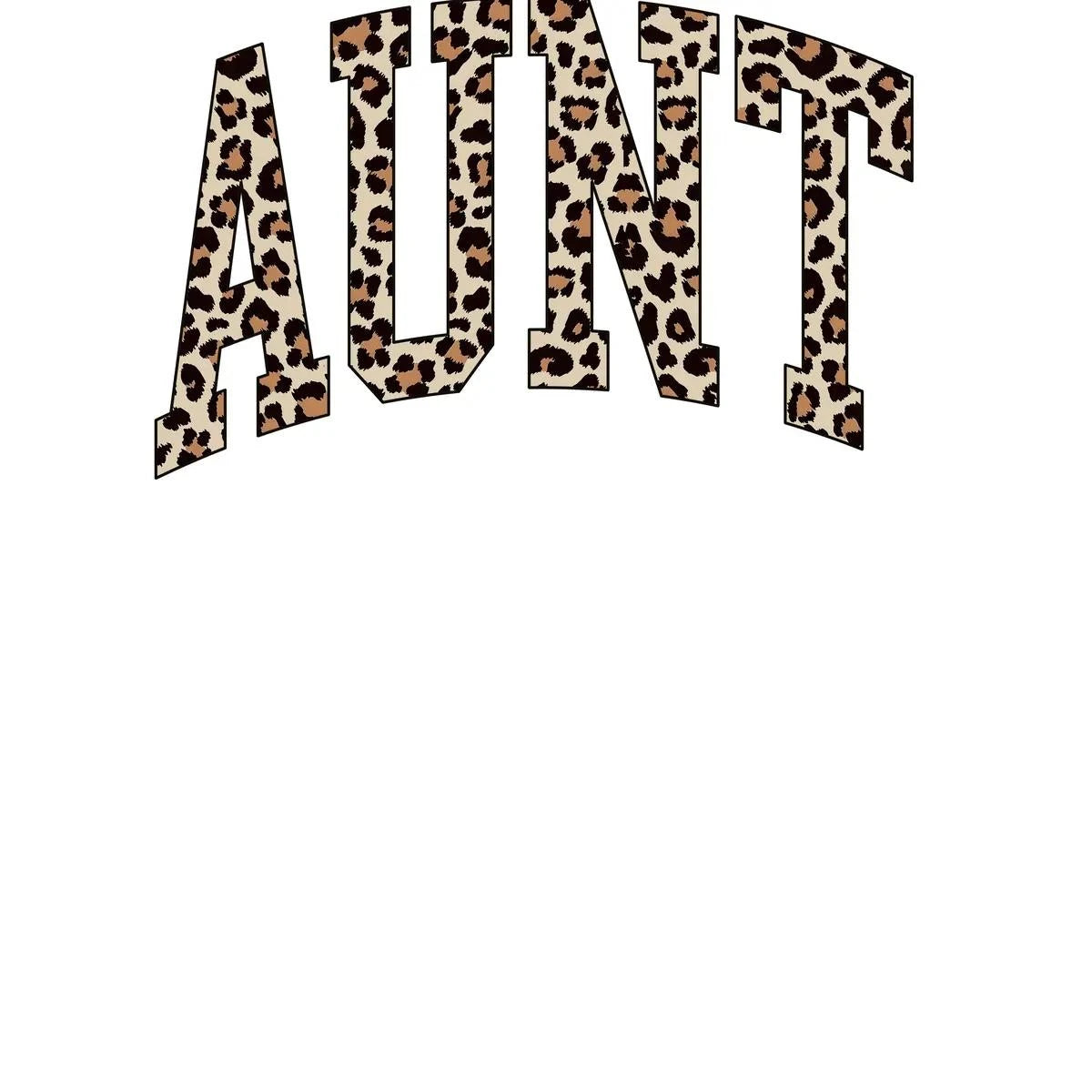 Personalized Mama Sweatshirt, Leopard Print Varsity – AUNT