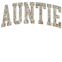 Personalized Grandma Sweatshirt Floral Varsity Grandma Nickname Custom Name Mother's Day Gift Women Cottage Floral Style – AUNTIE