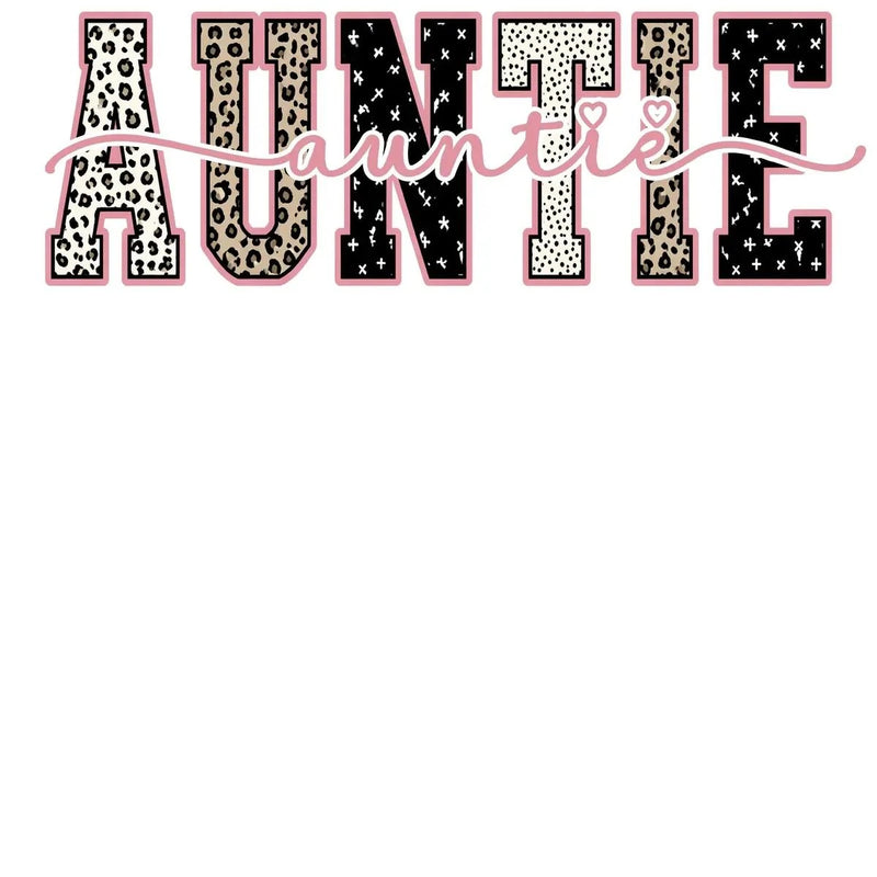 Personalized Grandma Sweatshirt With Leopard Nickname – AUNTIE