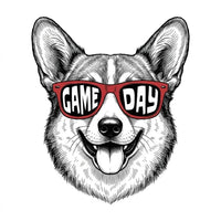 Personalized Dog Breed Game Day Sweatshirt, Custom Choose Your Dog, Football Pet Lover Gift for Dog Mom Dad Fall Sports Fans – Corgi
