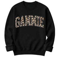 Personalized Grandma Sweatshirt Custom Leopard Nickname Gigi Mimi Nana Mama Mother's Day Family Matching Gift Women Leopard Varsity – GAMMIE
