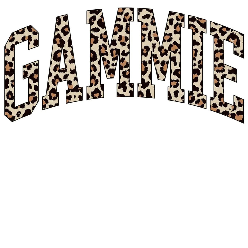 Personalized Mama Sweatshirt, Leopard Print Varsity – GAMMIE