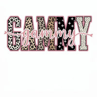Personalized Grandma Sweatshirt With Leopard Nickname – GAMMY