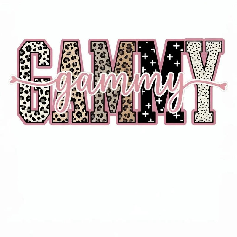 Personalized Grandma Sweatshirt With Leopard Nickname – GAMMY
