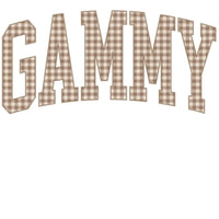 Personalized Grandma Sweatshirt Vintage Gingham Varsity – GAMMY