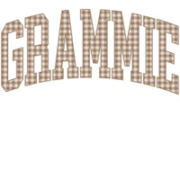 Personalized Grandma Sweatshirt Vintage Gingham Varsity – GRAMMIE