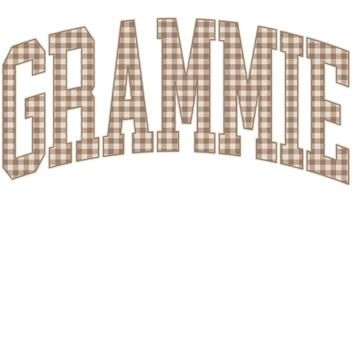 Personalized Grandma Sweatshirt Vintage Gingham Varsity – GRAMMIE