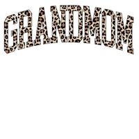 Personalized Mama Sweatshirt, Leopard Print Varsity – GRANDMOM