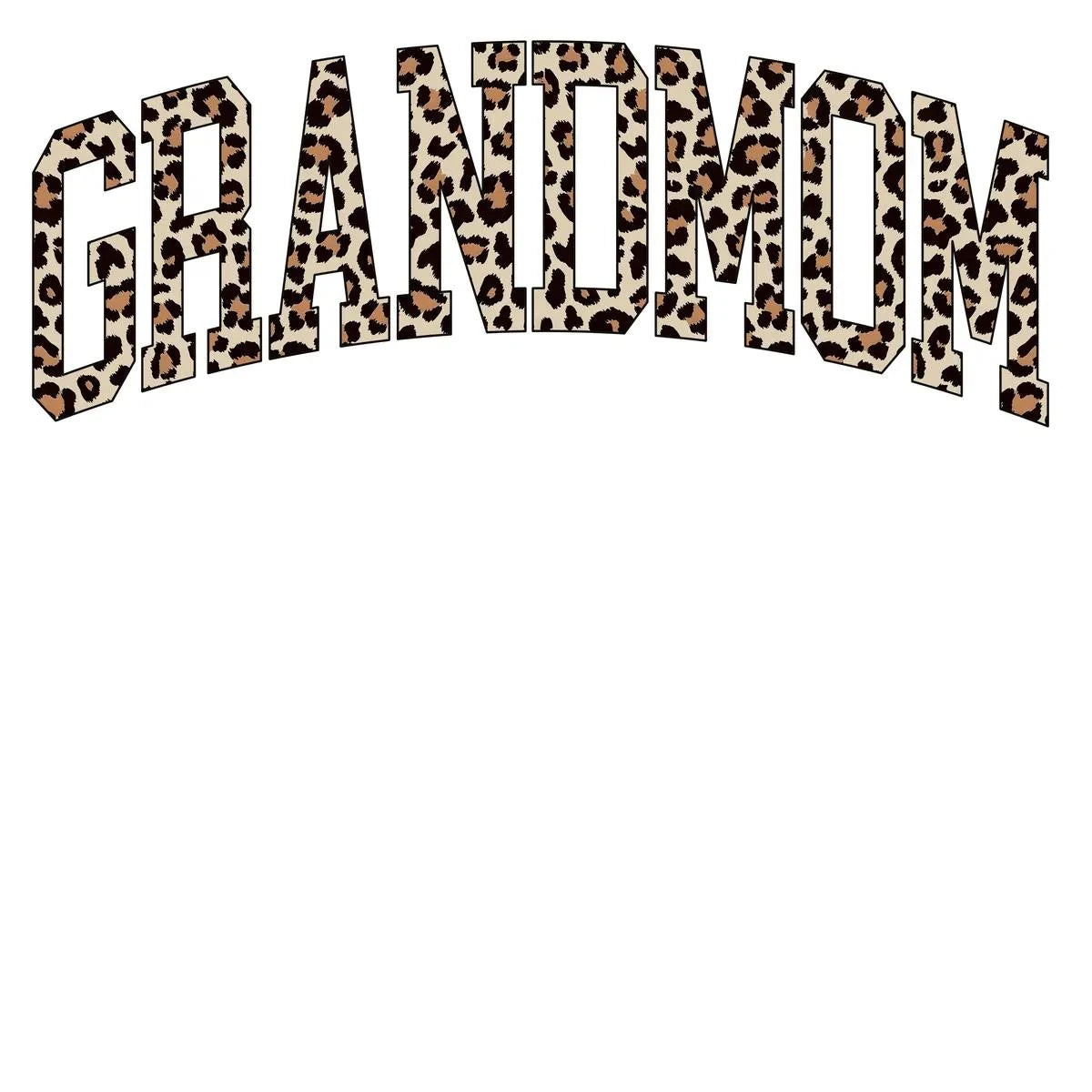 Personalized Mama Sweatshirt, Leopard Print Varsity – GRANDMOM