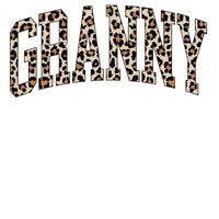 Personalized Mama Sweatshirt, Leopard Print Varsity – GRANNY