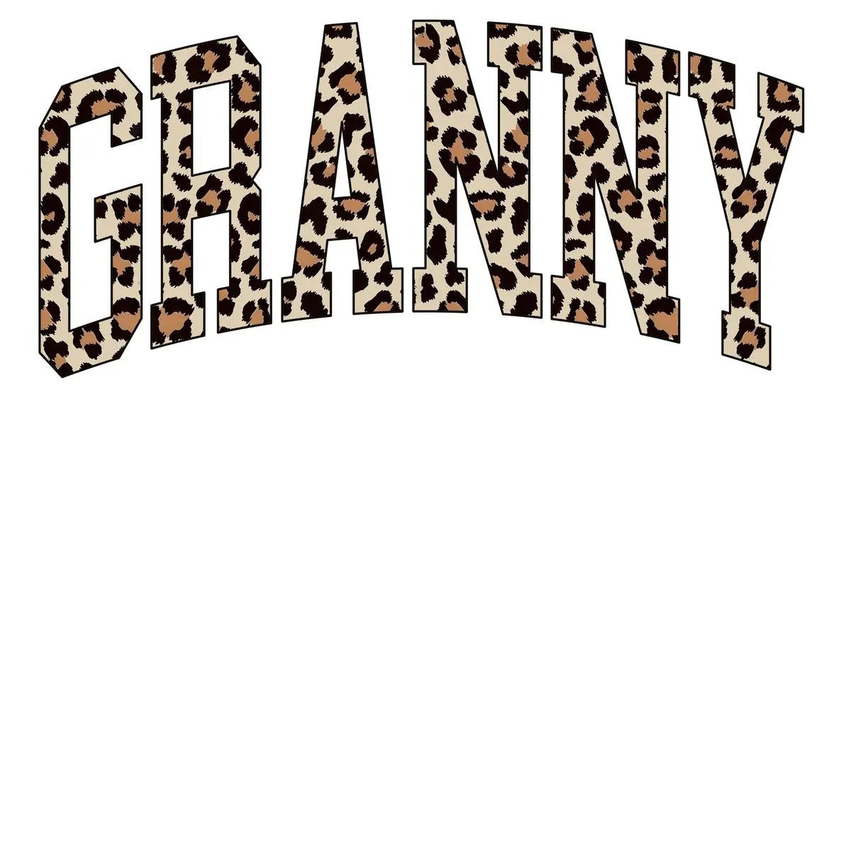 Personalized Mama Sweatshirt, Leopard Print Varsity – GRANNY