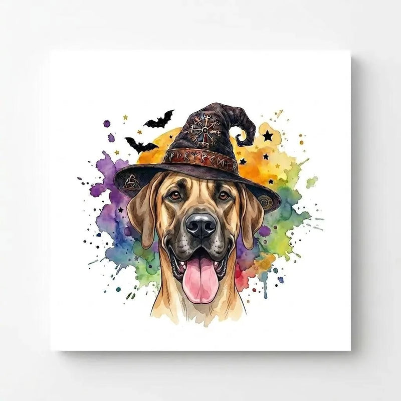 Custom Witch Dog Breed Halloween T-Shirt, Spooky Dog Mom Graphic Tee, Fall Pet Lover Costume Apparel – Great Dane