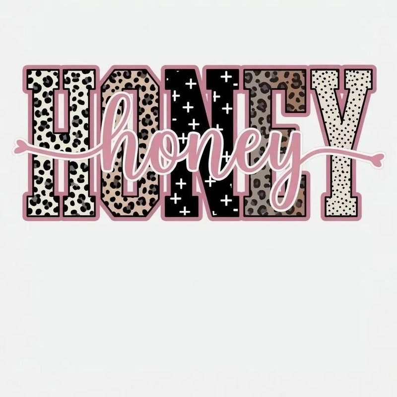 Personalized Grandma Sweatshirt With Leopard Nickname – HONEY