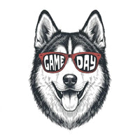 Personalized Dog Breed Game Day Sweatshirt, Custom Choose Your Dog, Football Pet Lover Gift for Dog Mom Dad Fall Sports Fans – Husky