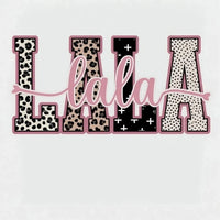 Personalized Grandma Sweatshirt With Leopard Nickname – LALA