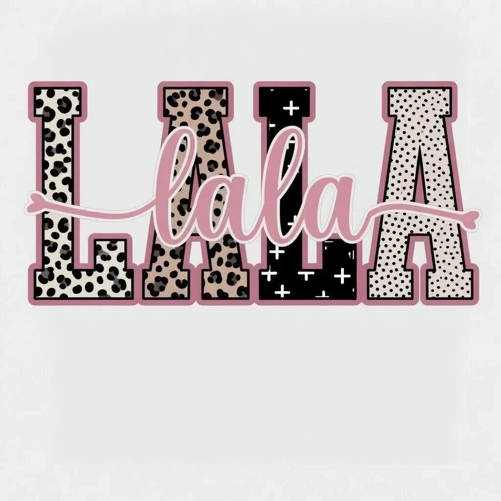 Personalized Grandma Sweatshirt With Leopard Nickname – LALA