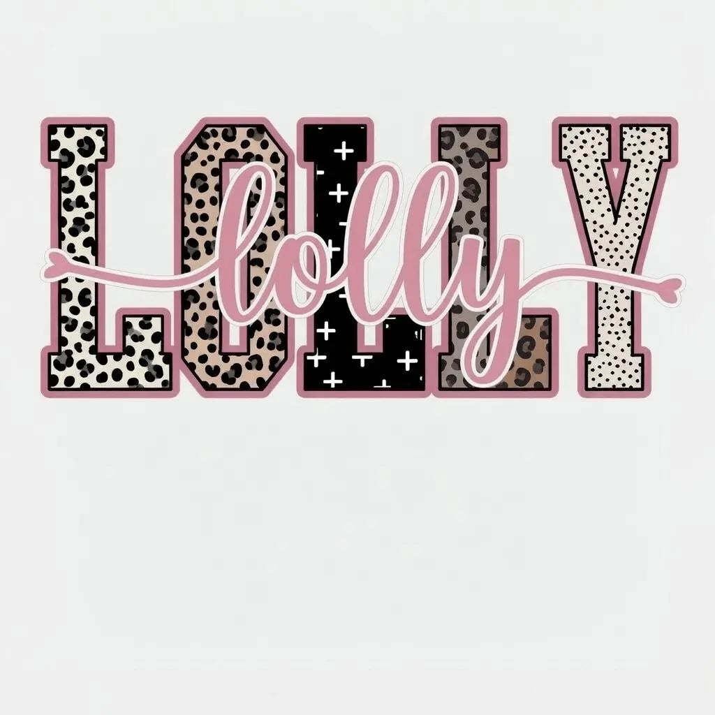 Personalized Grandma Sweatshirt With Leopard Nickname – LOLLY