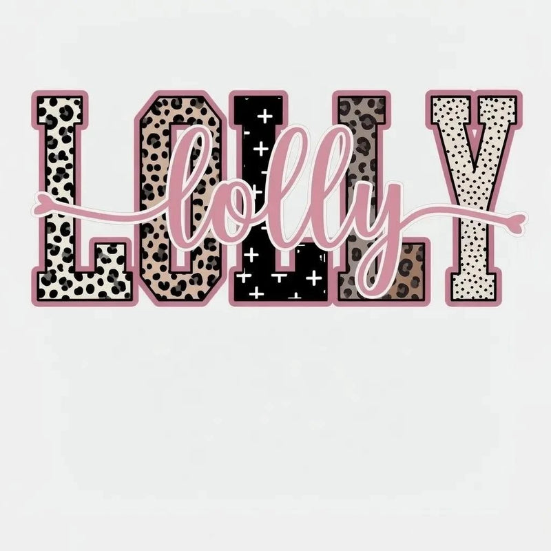 Personalized Grandma Sweatshirt With Leopard Nickname – LOLLY