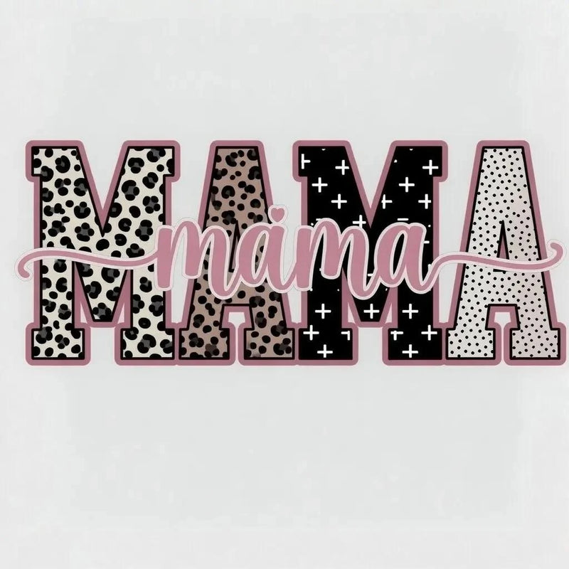 Personalized Grandma Sweatshirt With Leopard Nickname – MAMA