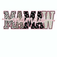 Personalized Grandma Sweatshirt With Leopard Nickname – MAMAW