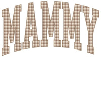 Personalized Grandma Sweatshirt Vintage Gingham Varsity – MAMMY