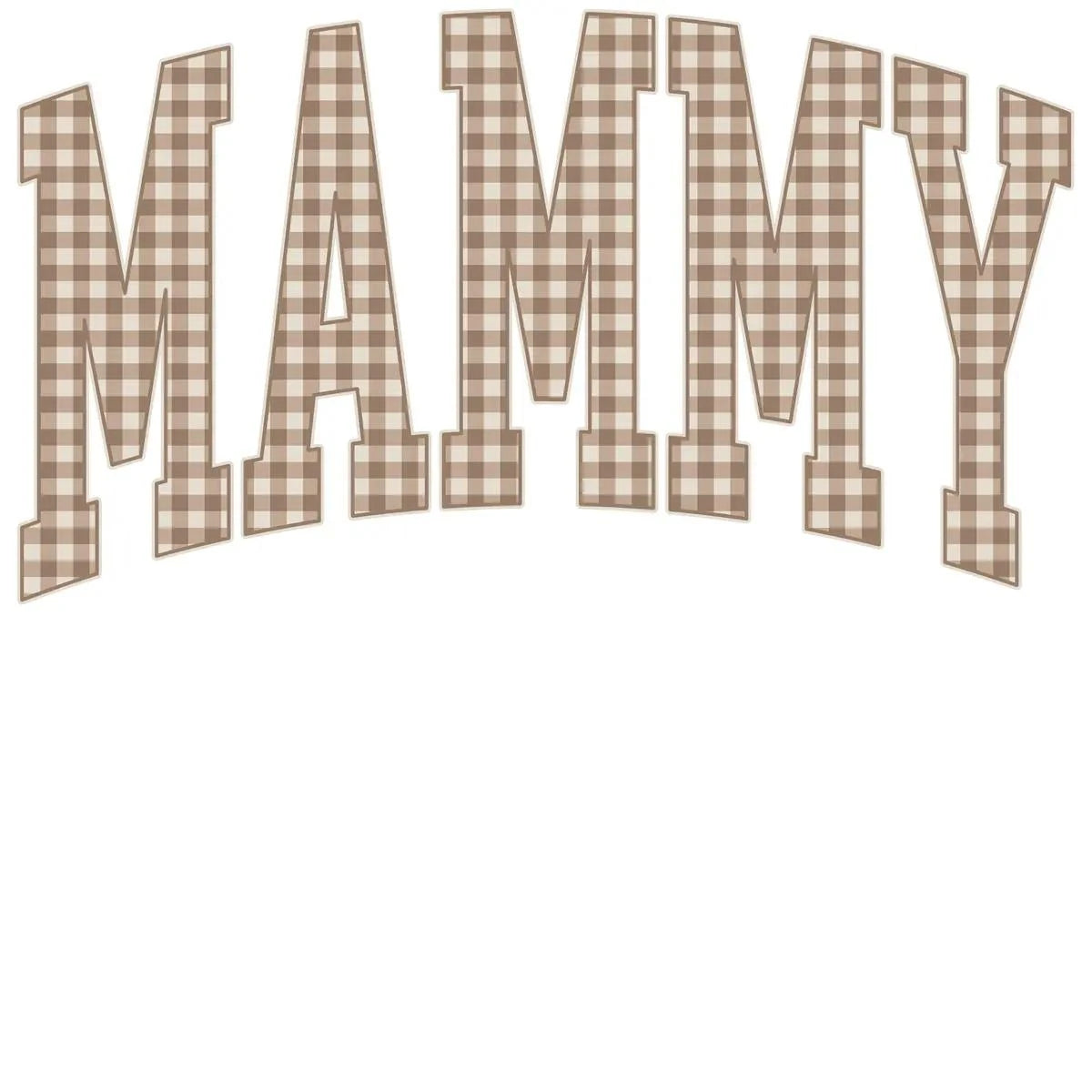 Personalized Grandma Sweatshirt Vintage Gingham Varsity – MAMMY