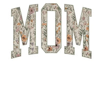 Personalized Grandma Sweatshirt Floral Varsity Grandma Nickname Custom Name Mother's Day Gift Women Cottage Floral Style – MOM
