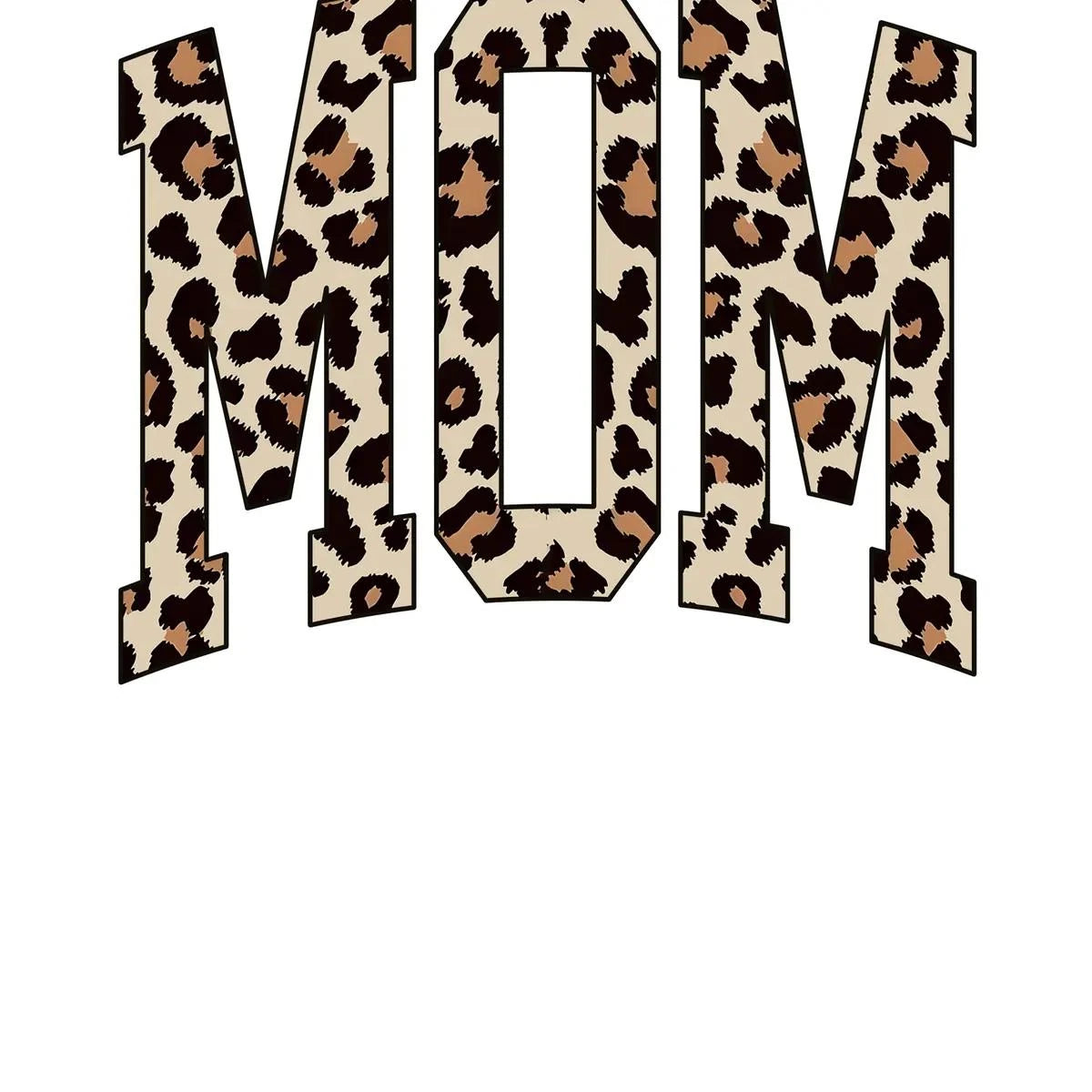 Personalized Mama Sweatshirt, Leopard Print Varsity – MOM