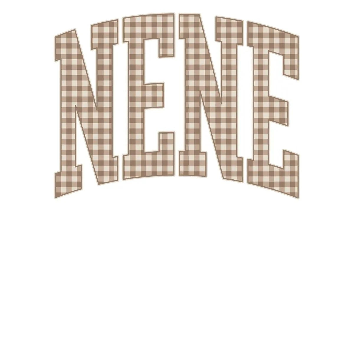 Personalized Grandma Sweatshirt Vintage Gingham Varsity – NENE