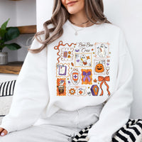 Boo Boo Crew Nurse Boo Boo Crew Sweatshirt and T-Shirt Halloween Nurse Women Cute Doodle Design
