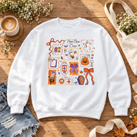 Boo Boo Crew Nurse Halloween T-Shirt and Sweatshirt Cute Medical Ghost Doodle Design