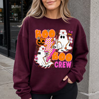 Boo Boo Crew Nurse Shirt Sweatshirt Cute Ghost Medical Halloween Tee Retro Spooky Fall Gift
