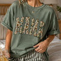 Camo Mama Shirt, MAMA Varsity Shirt, Mother's Day Mom Gift, Women, Retro Duck Camo Design