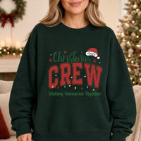 Christmas Crew Sweatshirt Making Memories Together Holiday Family Varsity Look