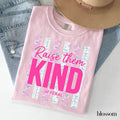 Comfort Colors Raise Them Kind of Feral Shirt, Blue Jean Color Floral Graphic Tee, Cute Mama T-Shirt, Funny Mom Gift, Soft Vintage Family Shirt - JACKSON