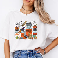 CRNA Halloween Sweatshirt and T-Shirt Pumpkin Spice Propofol Spooky Season Nurse Unisex Retro Graphic