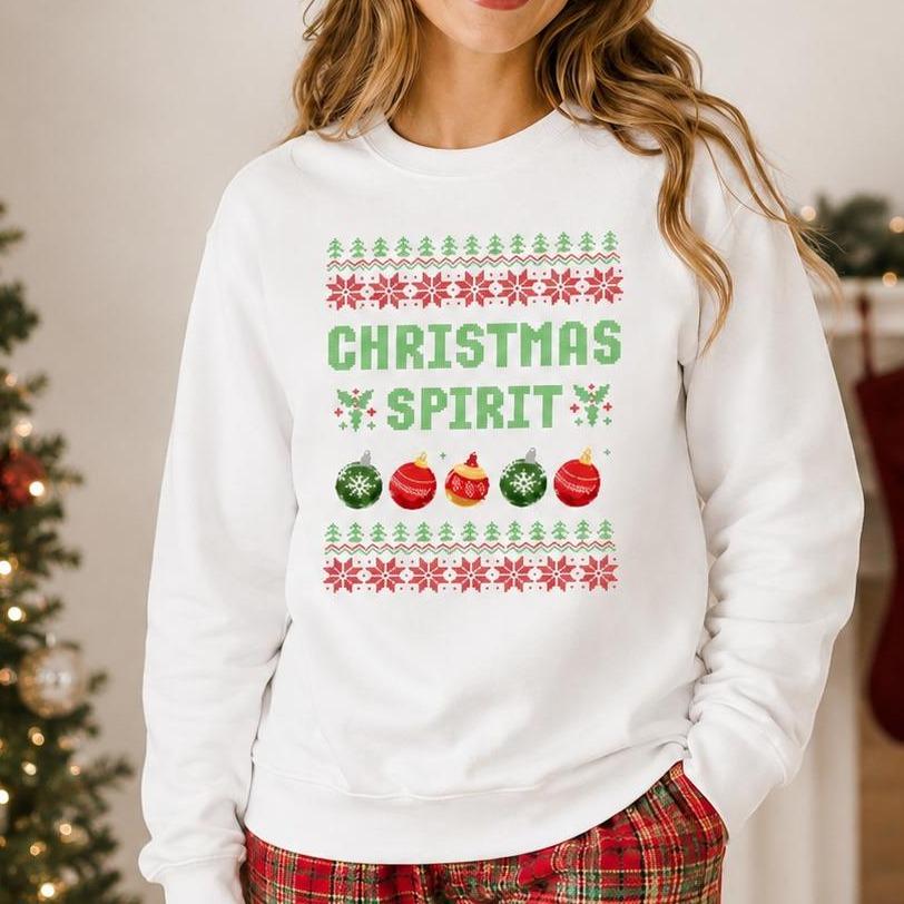 Custom Funny Couple Christmas Sweatshirt, Choose Your Design, Matching Xmas Holiday Party Gift