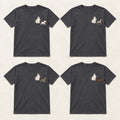 Custom Ghost Dog Breed Halloween T-Shirt, Spooky Season Pet Lover Graphic Tee