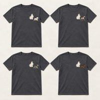Custom Ghost Dog Breed Halloween T-Shirt, Spooky Season Pet Lover Graphic Tee