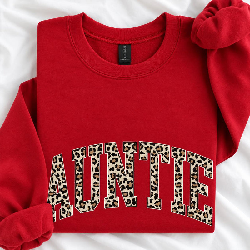 Custom Grandma Sweatshirt, Personalized Leopard Varsity Nana Gigi Mimi, Mother's Day Gift for Grandma, Women Retro Cheetah Print