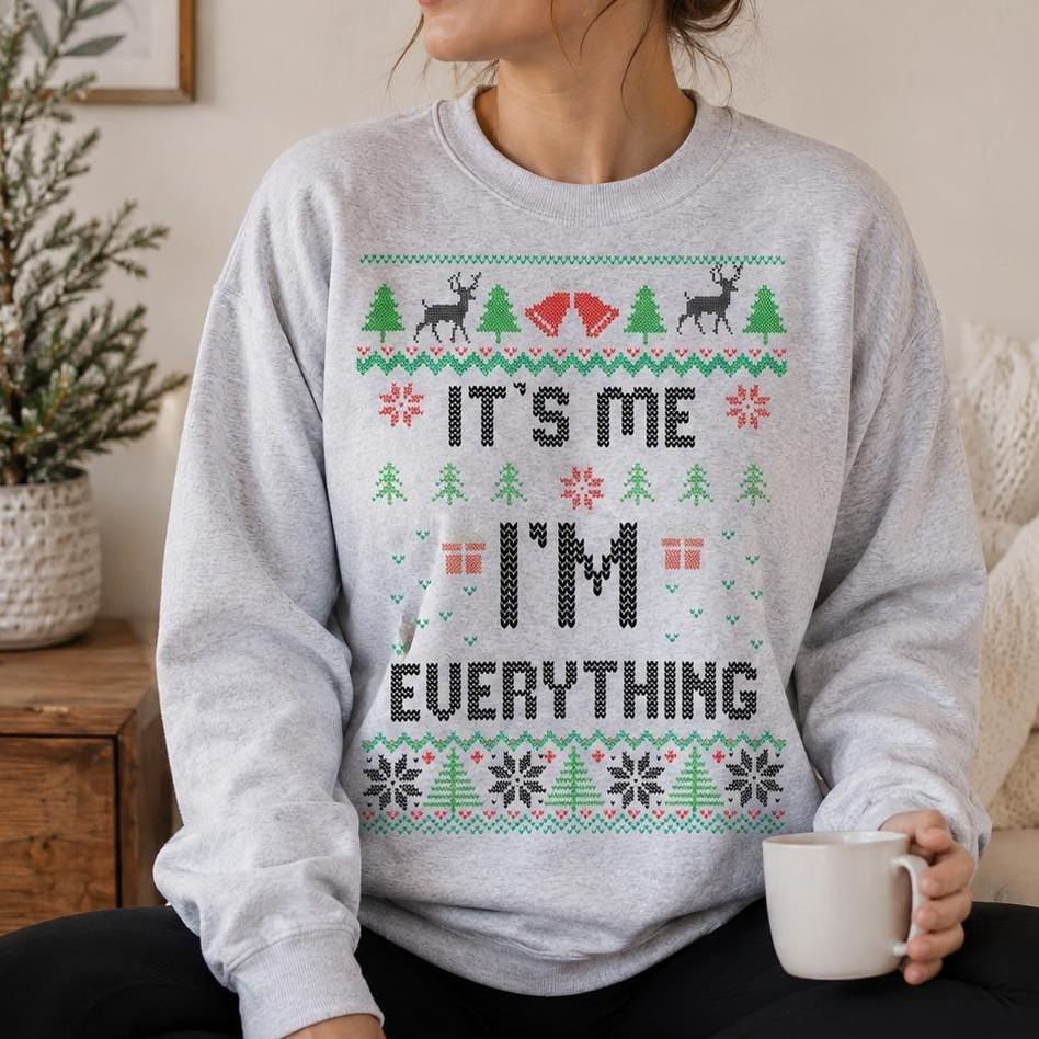 Custom Matching Couple Christmas Sweatshirt, Choose Your Design Holiday Ugly Sweater, Funny Partner Gift