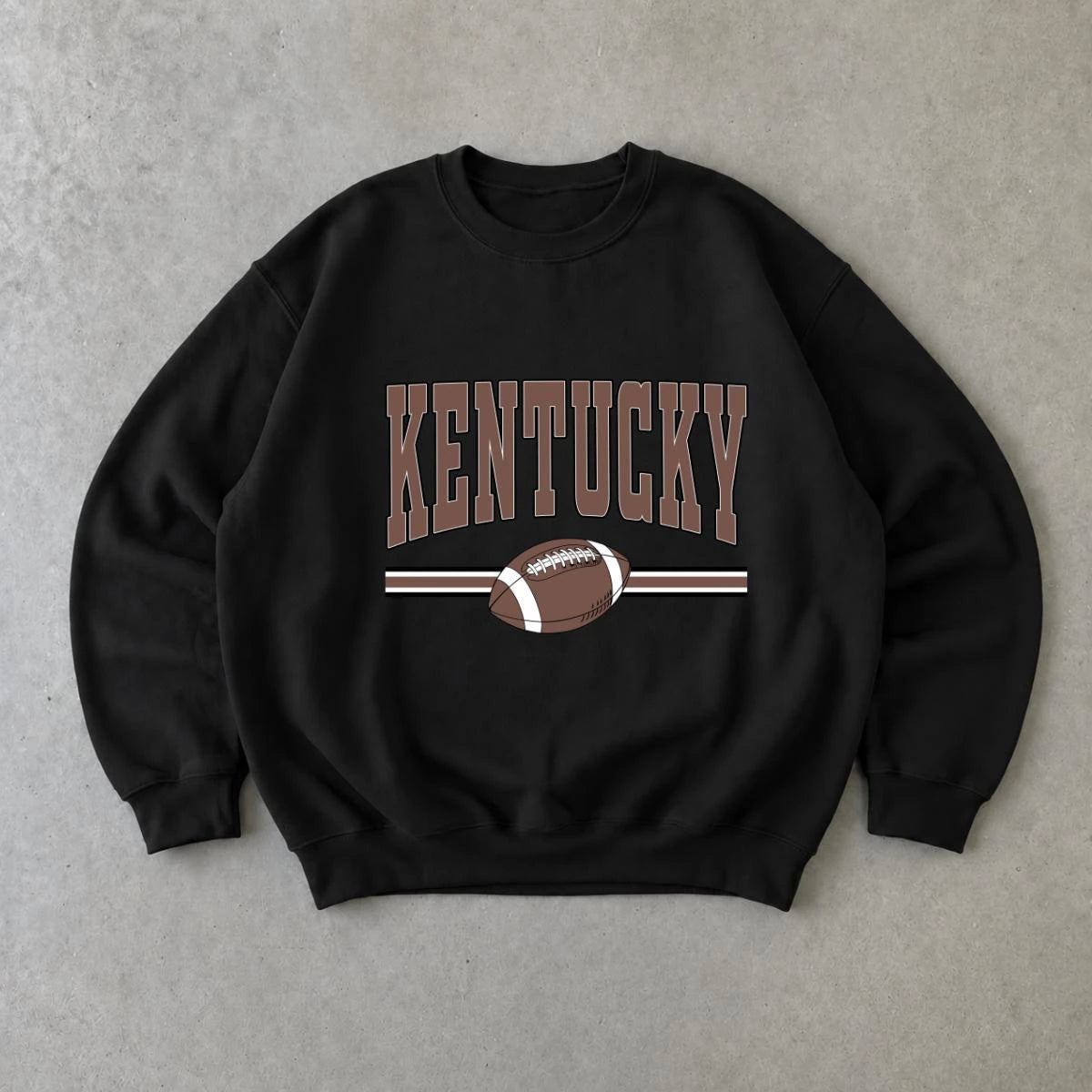 Custom State Football Sweatshirt, Personalized Choose Your State Varsity Game Day, Retro Hometown Sports Fan Gift