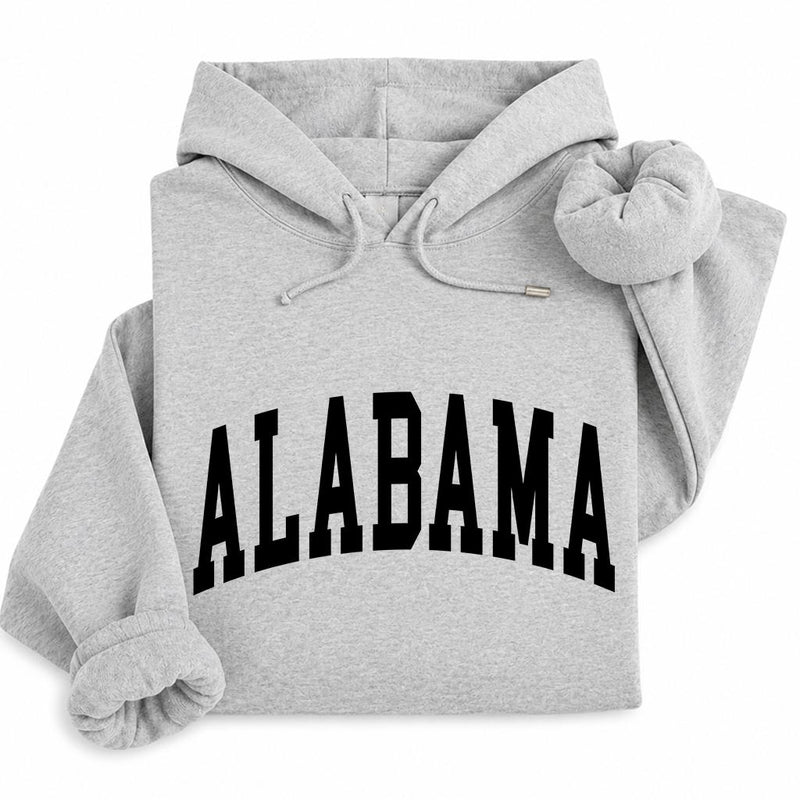 Custom State Name Hoodie, USA State Pullover, Texas Alaska Alabama Kansas Hoodie, Personalized Hometown Sweatshirt, State Pride Gift, Travel Lover Gift
