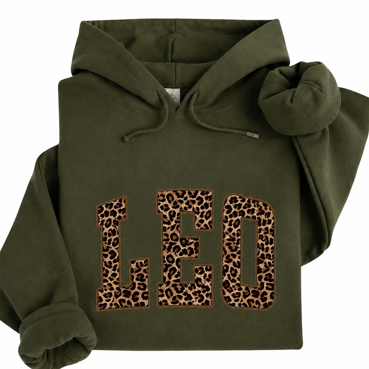 Custom Zodiac Sign Shirt, Leopard Print Astrology Design
