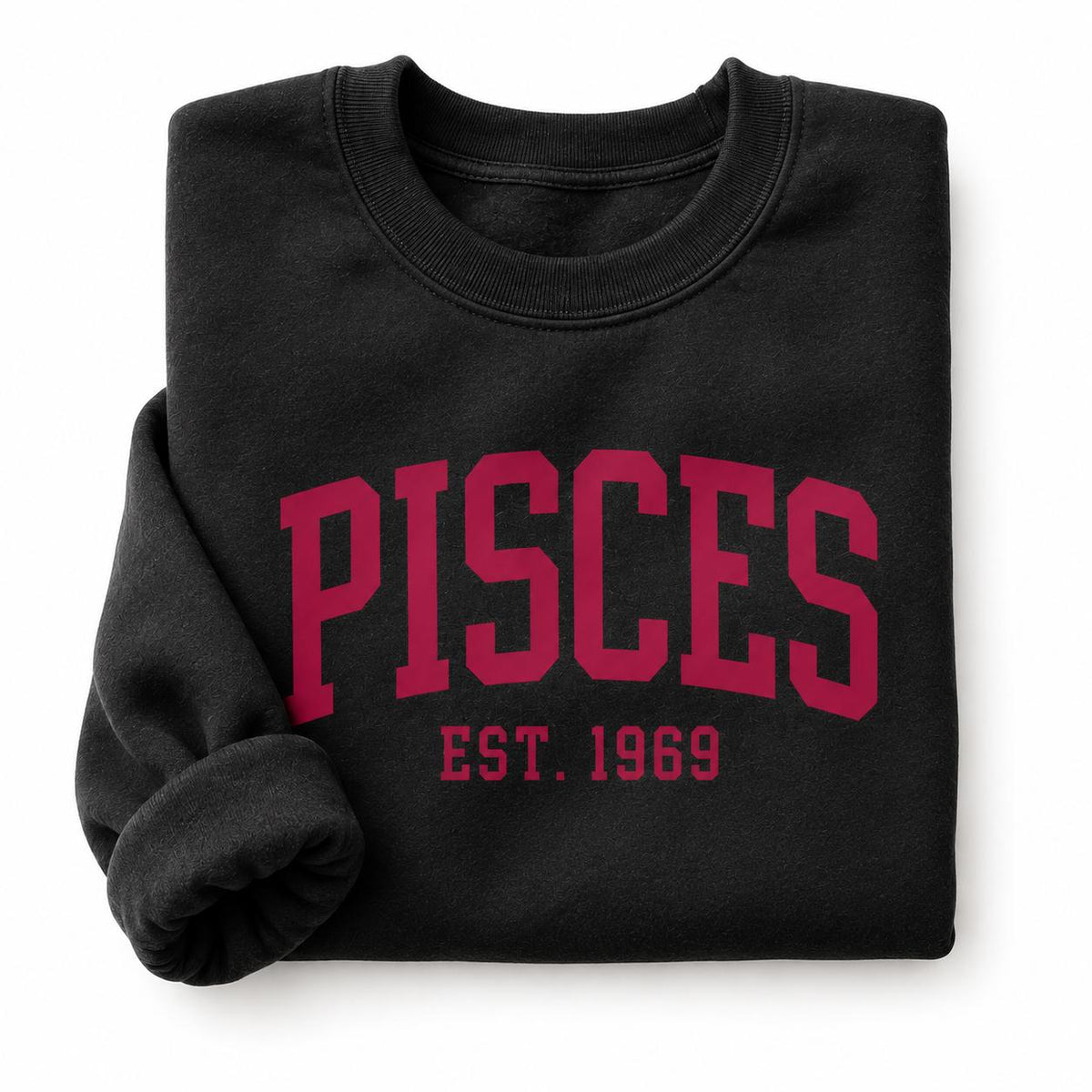 Custom Zodiac Sweatshirt, College EST Year Star Sign