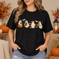 Ghost Reading Book Halloween T-Shirt, Bookish Fall Graphic, Spooky Gift for Readers and Teachers