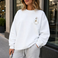 Cute Nurse Ghost Pocket Shirt Halloween RN CNA Minimalist T-Shirt & Sweatshirt