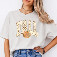 Fall Pumpkin Graphic Coquette Bow Pumpkin Sweatshirt and T-Shirt Autumn Thanksgiving Women Cute Coquette Style